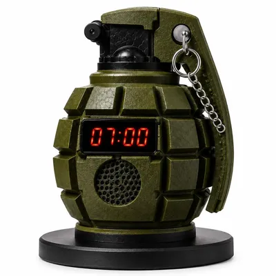Produktbild von Wecker Kreativer Mini Tischuhr mit leisem Quarzwerk,Wecker für Schreibtisch, Büro und Geschenk für Männer