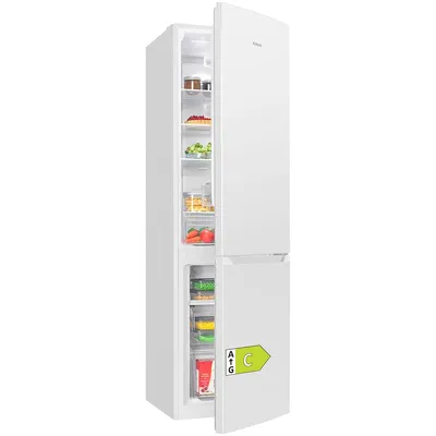 Produktbild von Bomann® Kühlschrank mit Gefrierfach | MultiAirflow-System | 181cm | 253 Liter | Kühl Gefrierkombination No-Frost | KG 7370 weiß