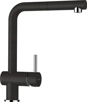 Produktbild von Schock Armatur Epos 540120GON, Onyx, Hochdruck, Ausziehbarer Auslauf