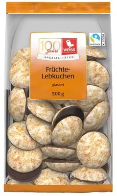 Produktbild von Weiss Früchte-Lebkuchen 500g