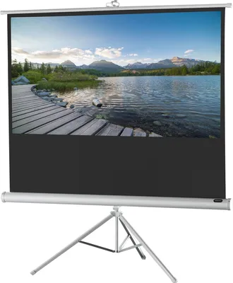 Produktbild von celexon Stativleinwand Economy 16:9, 184 x 104 cm Projektionsfläche