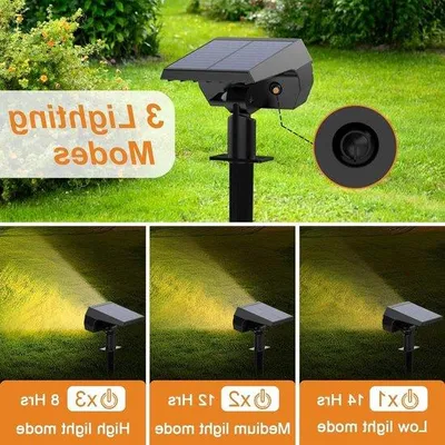 Obrázok produktu pre Solárne záhradné osvetlenie, 52 LED, teplá biela, vodotesné