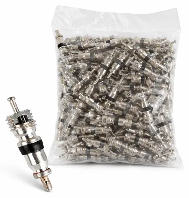 Immagine prodotto di Kit nuclei valvola pneumatici, set di riparazione pneumatici, nucleo valvola,100 pezzi