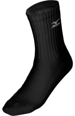 Produktbild von Mizuno - Socken Midi-Länge für Herren/Damen Unisex - Volleyball PP3407 (40,5 EU - 43 EU) (Schwarz)