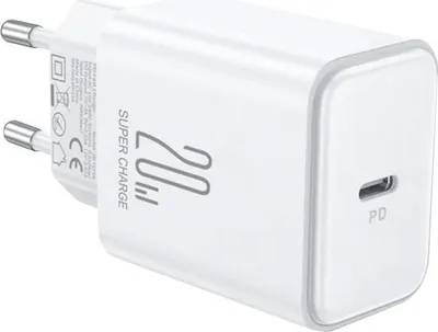 Produktbild von Ladegerät Joyroom JR-TCF06 Flash PD, 20W (Weiß)