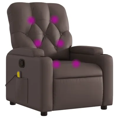 Produktbild von Massagesessel Braun Kunstleder