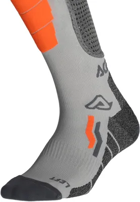 Immagine prodotto di Calze da motocross Acerbis X-Leg Vented Pro, grigio/arancione, taglia L/XL