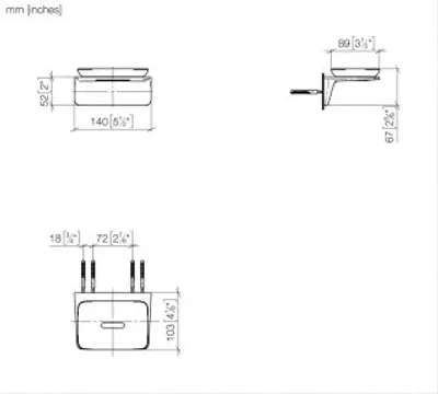Produktbild von Dornbracht 83410976-00 Seifenhalter SERIENSPEZIFISCH
