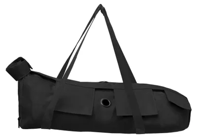 Produktbild von Katzenpflege- und Fixiertasche, 4 Bein-Reißverschlüsse, verstellbar, Nylon, für Krallenpflege, Tierarzt & Pflege, M, Schwarz