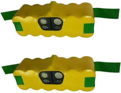 Produktbild von 2x Trade-Shop Premium Ni-MH Akku 14,4V 4500mAh für iRobot Roomba 774 775 776 782 790 866 866 872 876 882 886 886 900 900 960 965 966 980