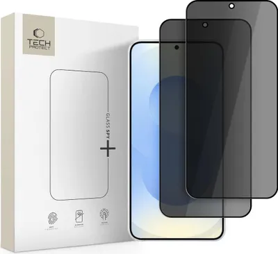 Obrázok produktu pre Tech-Protect Glass Spy+ 2-balenie ochranná fólia na displej Galaxy S26