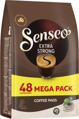 Immagine prodotto di Cialde di caffè Senseo Extra Strong / Extra forte, gusto intenso e corposo, caffè per macchine da caffè a cialde, 480 cialde