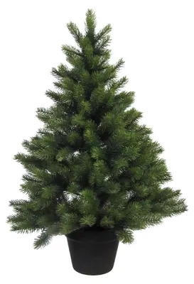 Produktbild von Künstlicher TANNENBAUM im TOPF. ca 90cm. 287 Triebe.