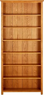 Immagine prodotto di Libreria 7 scomparti 90x22,5x200 cm rovere massiccio