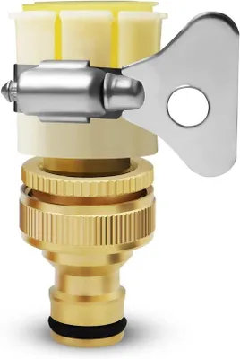 Produktbild von Universal-Adapter für Gartenschlauch - 2-in-1 - 1/2 & 3/4 Zoll