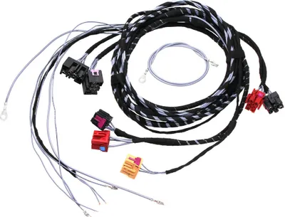 Image de Faisceau de câbles d'origine Kufatec chauffage de siège réglage de siège mémoire pour VW Golf 4 Bora