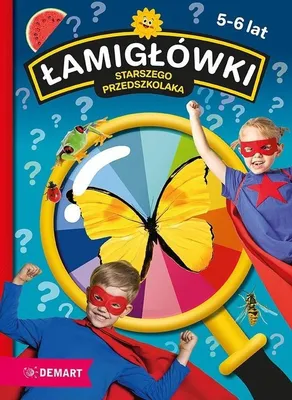 Obrázek produktu pro Łamigłówki starszego przedszkolaka - Książka dla dzieci