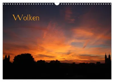 Produktbild von Wolken (Wandkalender 2027 DIN A3 quer), CALVENDO Monatskalender