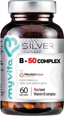 Produktbild von MyVita Mecobalactive Natural B Complex 60 VCap