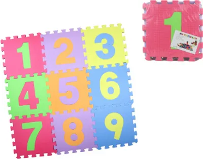 Obrázok produktu pre Penové puzzle 9 dielikov čísla