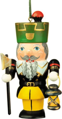 Produktbild von Christbaumschmuck -Bergmann (7cm) Nussknacker von Hubrig Volkskunst