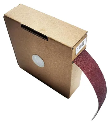 Imagen del producto de Rodillo de papel de lija, 6 m, granos 80-800, óxido de aluminio, para madera y metal