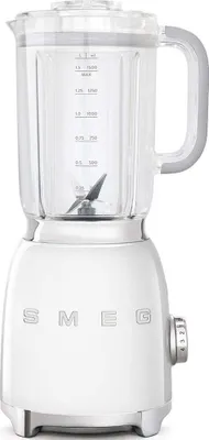 Produktbild von Smeg BLF01WHEU, Tischplatten-Mixer, 1,5 l, Pulsfunktion, Eis-Crusher, 1 m, 800 W