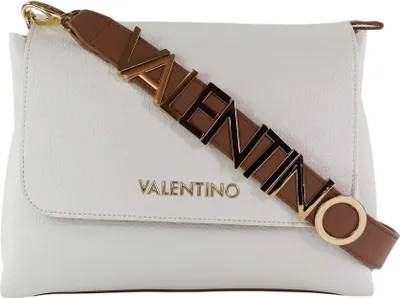 Produktbild von VALENTINO BAGS Alexia Schultertasche Weiß/Braun