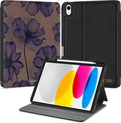 Produktbild von Schutzhülle für Apple iPad 11 2025 / 10.9 2022, Tech-Protect Lamano,  Braun