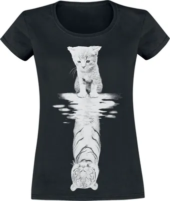 Produktbild von Tierisch T-Shirt Damen Believe In Yourself schwarz M
