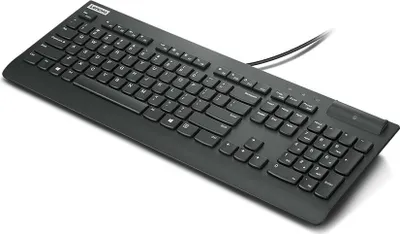 Produktbild von Lenovo 4Y41B69372, Volle Größe (100%), Kabelgebunden, USB, QWERTZ, Schwarz