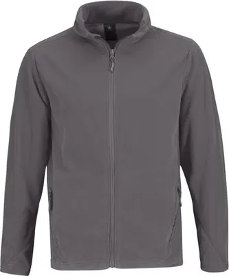 Produktbild von Herren-Fleecejacke - B&C COOLSTAR/M - steel grey - Größe S