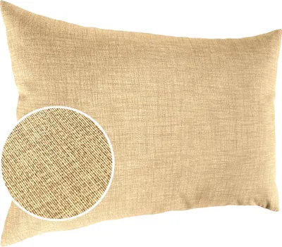 Produktbild von Dekokissen 30x50cm Kissenhülle ohne Füllung Kissenbezug mit Reißverschluss Einfarbig Leinenoptik Uni Beige