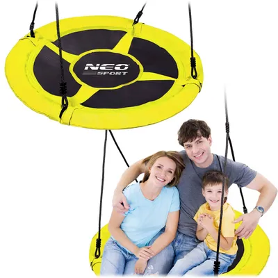 Obrázek produktu pro Houpačka Čapí hnízdo Swingo XXL žlutá 95 cm