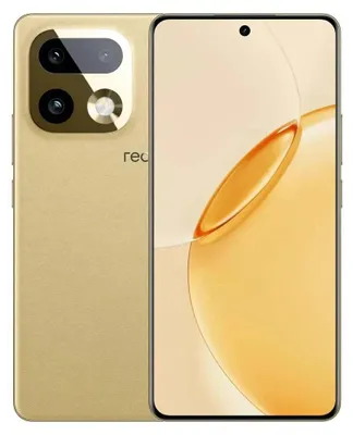 Zdjęcie produktu dla realme 16 Pro+, 17,3 cm (6.8"), 1280 x 2800 px, 8 GB, 256 GB, 200 MP, Złoto