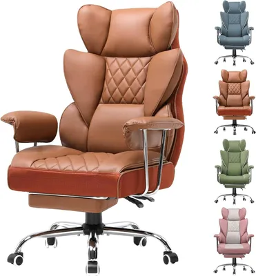Immagine prodotto di Sedia ergonomica da gaming - Sedia da ufficio - Sedia da lavoro - Sedia da gaming - Poltrona relax - Schienale regolabile, 135°