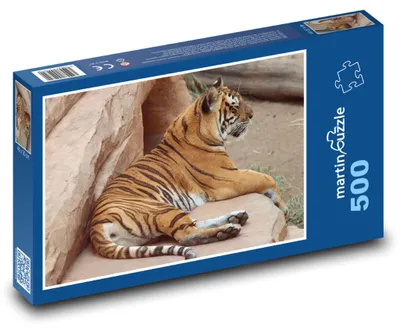 Zdjęcie produktu dla Puzzle 500 Tygrys na wolności - martinpuzzle