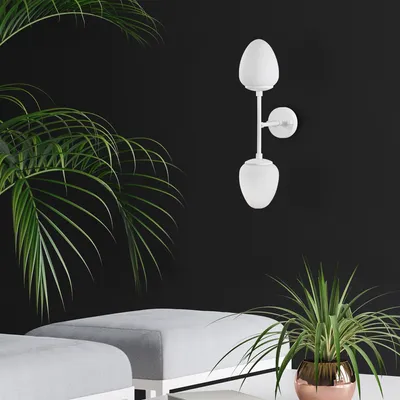 Immagine prodotto di Opviq, Camflo- Camflo FLG, bianco, applique, 12 x 23 x 56 cm, corpo in metallo