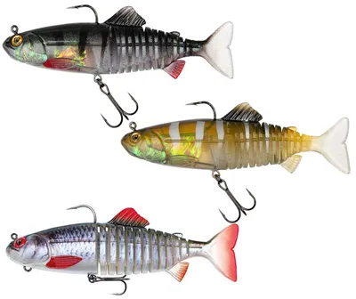 Produktbild von Fox Rage Jointed Replicant 18cm 80g - Swimbait, Gummifisch, Farbe:Super Natural Roach
