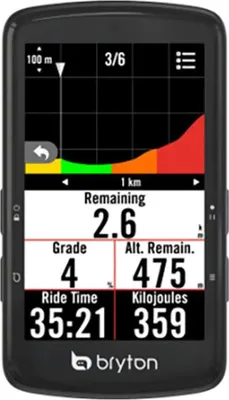 Produktbild von Bryton Rider S810 T Fahrradcomputer Durchsichtig  Durchsichtig One Size
