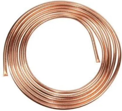 Image de Conduite de frein hydraulique universelle, 760 cm, Ø 9,5 mm, cuivre A.B.S.
