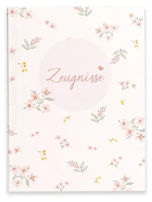 Image de Classeur pour documents A4, en plastique, avec 20 pochettes pour 40 documents, motif floral rose