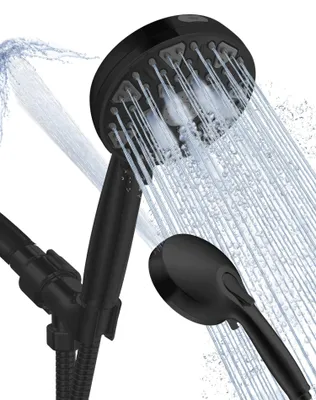 Image de Pommeau de douche haute pression avec 7 réglages