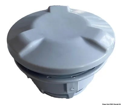 Image de Valve de gonflage grise à noyau remplaçable Osculati 66.446.35