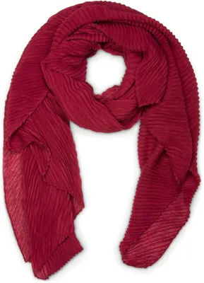Produktbild von styleBREAKER Damen Schal fein gekreppt | Leichter Plissee-Schal für stilvolle Looks | Elegantes Halstuch mit fließenden Falten | Modisch Vielseitig & Angenehm weich | 96 x 192 cm