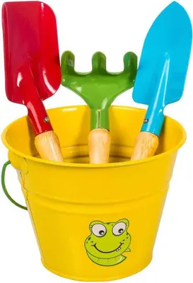 Image de Stocker Kit d'outils de jardinage et de seau Pour les enfants Golden Golden One Size