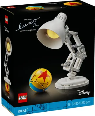 Zdjęcie produktu dla LEGO Ideas Disney Pixar Luxo Jr., Zestaw do budowania, 18 lat(a), Plastik, 613 szt., 638 g