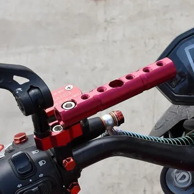 Productafbeelding van Beugel voor het bevestigen van spiegels op een motorfiets, beugel voor spiegels en verlengstuk voor motorfietsspiegels