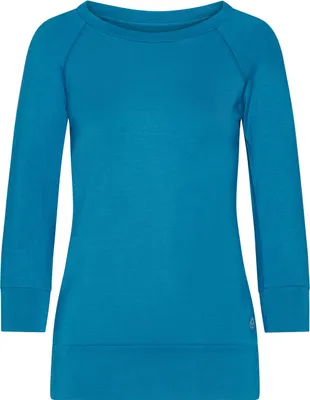 Produktbild von Yamadhi Casual ¾ Yoga Longsleeve, Modal, Petrol-blau (Lyons Blue) L