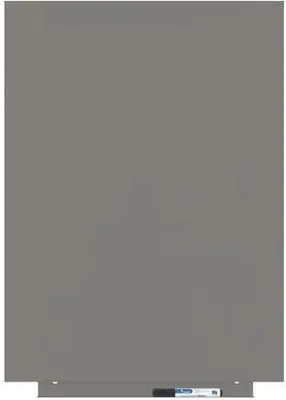 Produktbild von Skinwhiteboard-Modul lackiert 55x75cm RAL 7030 steingrau.